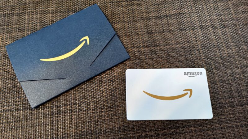 Amazonギフト券 封筒タイプ