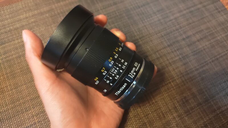 ブラウン×ピンク TTArtisan 11mm f/2.8 Fisheye ED Eマウント